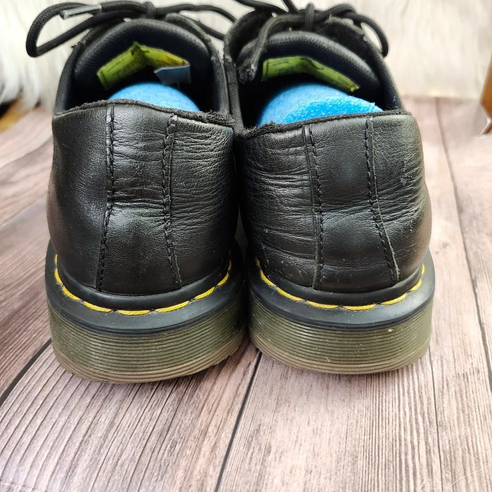 Dr. Martens 1461  Steel Toe Safety Shoes Slip Resistant Work Oxfords Sz L11 M10 - Picture 8 of 12